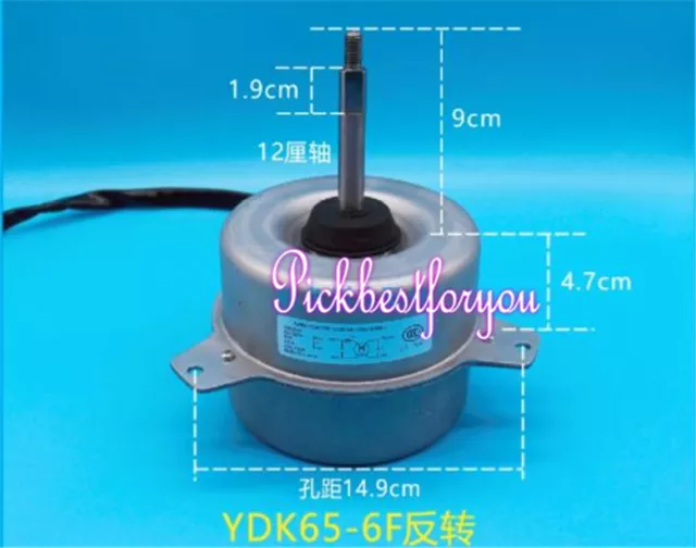 1pcs for beautiful air conditioner 3p 5p outer fan 65W YDK65-6F/J/K #M140C QL