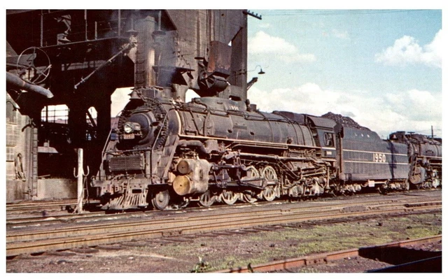 Louisville & Nashville 1950 At Corbin,Ky,May 25,1952.Vtg Railroad Postcard*B2