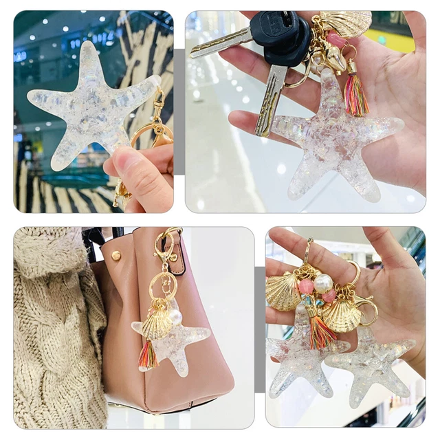 Beach Keyring Key Pendant Simple Keychain Decoracion Para Cuartos Conch 12