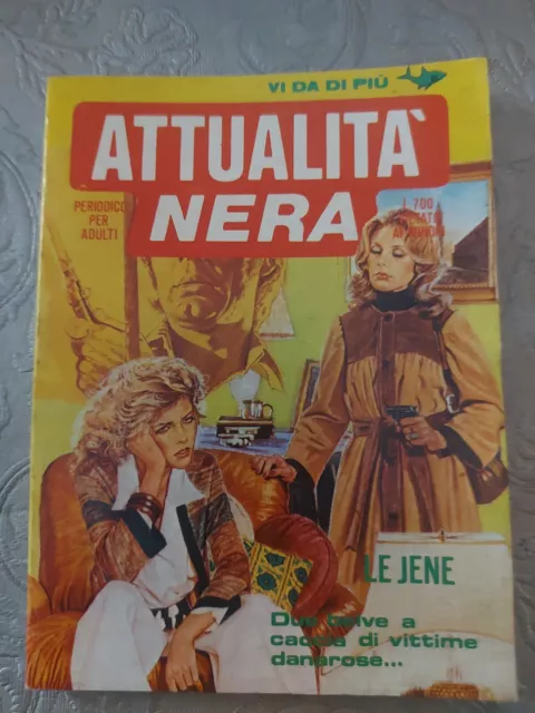 FUMETTO D'EPOCA:ARTUALITA NERA N 155 (1983) vintage-EDIFUMETTO-OTTIMO,QS EDICOLA