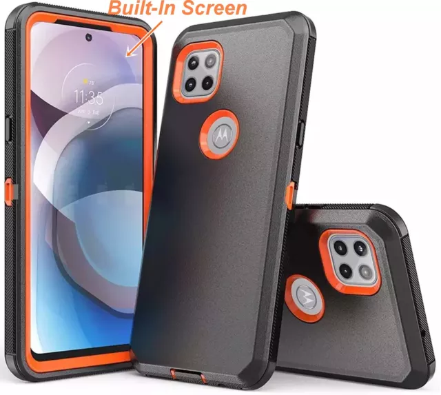 360 Case Full Hybrid Shockproof Phone Cover Motorola Moto G10 20 G30 G40 G50 G60
