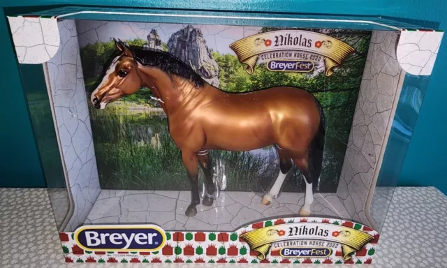 NIB Breyer Traditional BreyerFest 2022 Celebration Model “Nikolas” German Pony