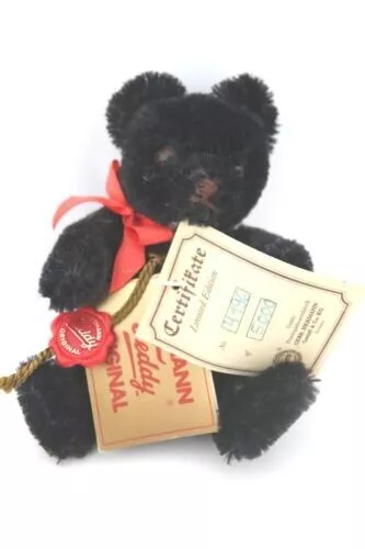 Hermann Teddy Bär limitierte Edition 4196 von 5000, unbespielt aus Vitrine