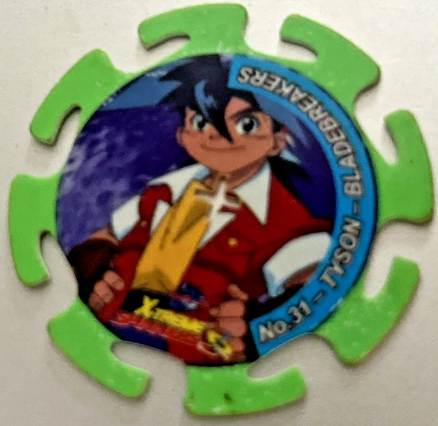 31 2003 BEYBLADE Tazo TYSON Bladebreakers Topz Spinners EUR 3,00