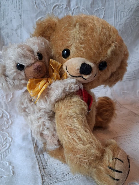 VINTAGE MERRYTHOUGHT MR & Mrs Twisty Cheeky Teddy Bears Limited