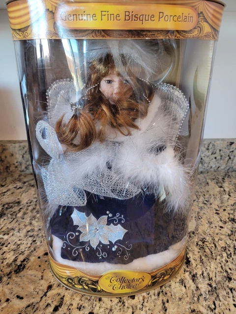 Genuine Fine Porcelain Doll Collectors Choice Ltd Edition Christmas Angel NEW