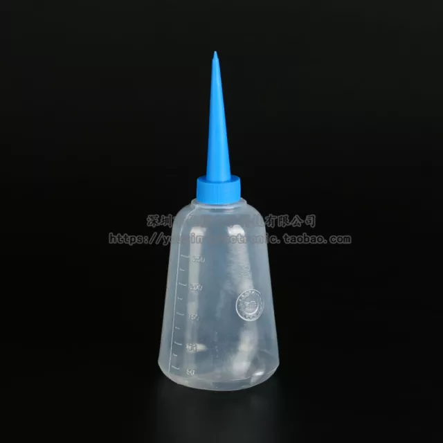 30ML~250ML Empty Plastic Squeezable Container Dropper Liquid Bottles Sharp Mouth 3