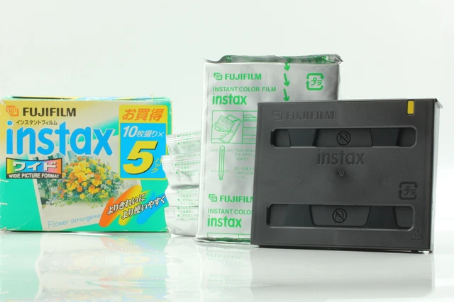 Expiré En 08/2005 [Inutilisé Boîte] Fujifilm Instax Wide Film Instantané 5pcs D