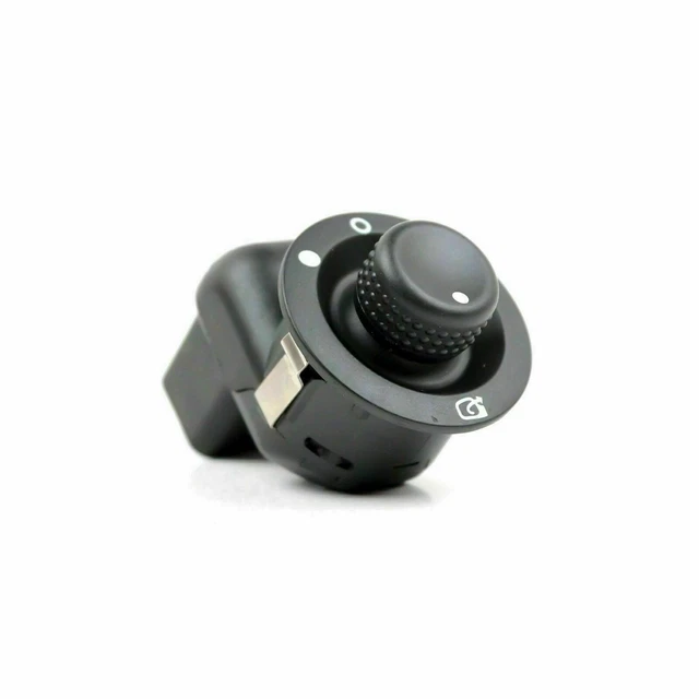 Bouton de réglage de rétroviseur électrique avec pliable pour Renault 8200109014