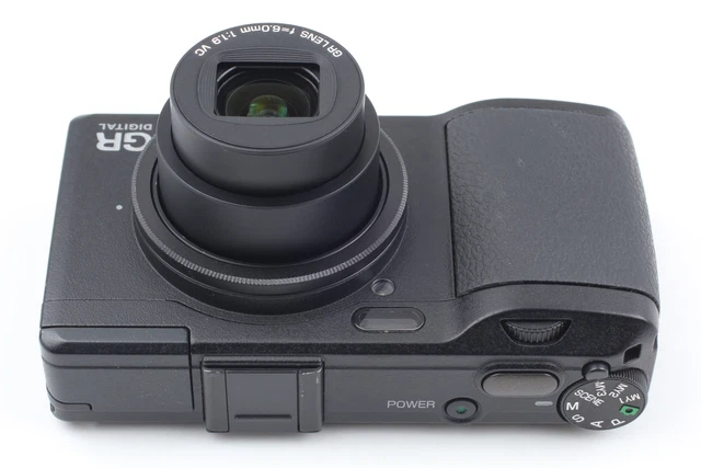 [Near MINT] RICOH GR DIGITAL IV 10.1 MP DIGITAL Camera Black body From JAPAN 7