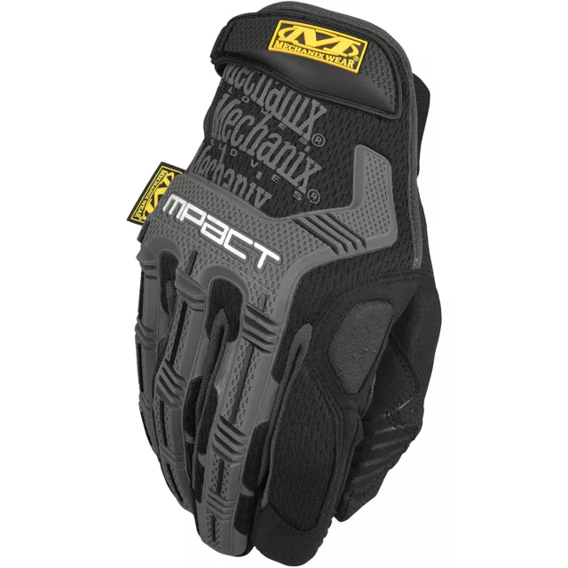 Mechanix Wear Tactical M-Pact Duty Work Mens Gloves Impact Protection Black Grey