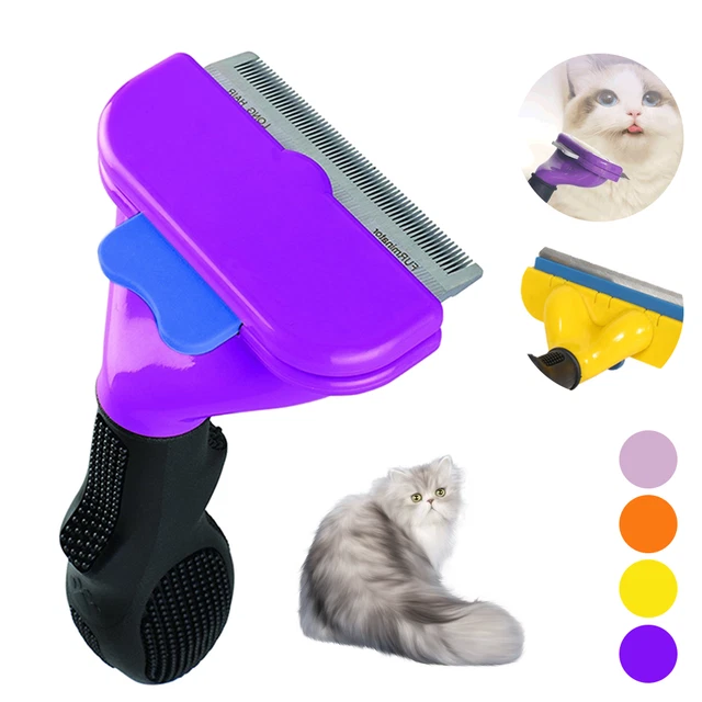 DeShedding Tool Grooming Cats Dogs Brush Rake Comb Long Short Hair AU