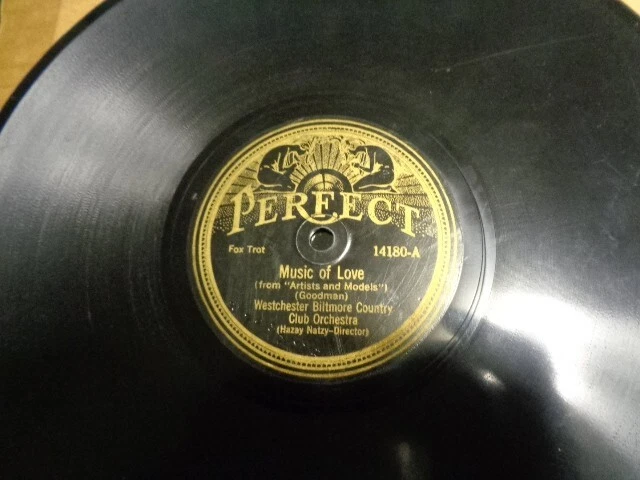 1923 PERFECTO 78/Orquesta de baile de casino/Westchester Biltmore Country Club Orch.