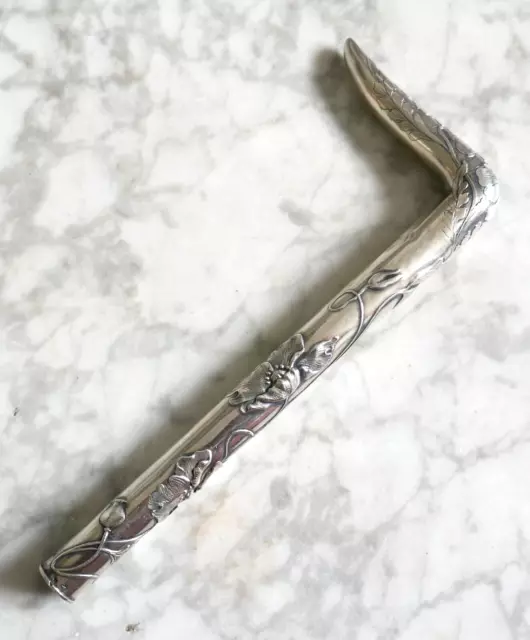 Manche D'ombrelle En Argent