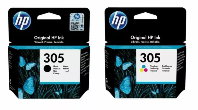 Hp 305 Negro+Color Cartuchos De Tinta Original Deskjet 2710 2720 2722 4120