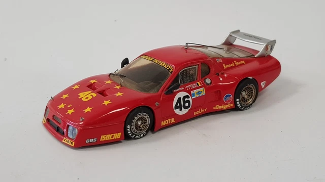 Coche miniatura Ferrari 512 1/43 Best BB LM No.78 24h Le Mans 1980 S.O