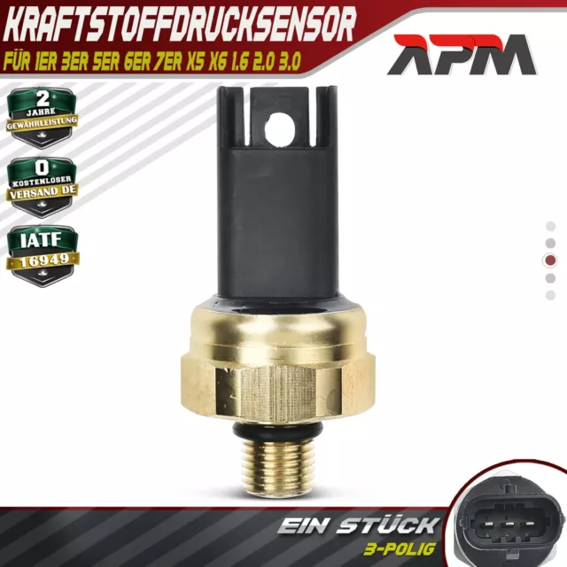 Kraftstoffdrucksensor für BMW E81 E87 E88 E82 E90 E91 E92 E93 E60 1.6L 2.0L 3.0L