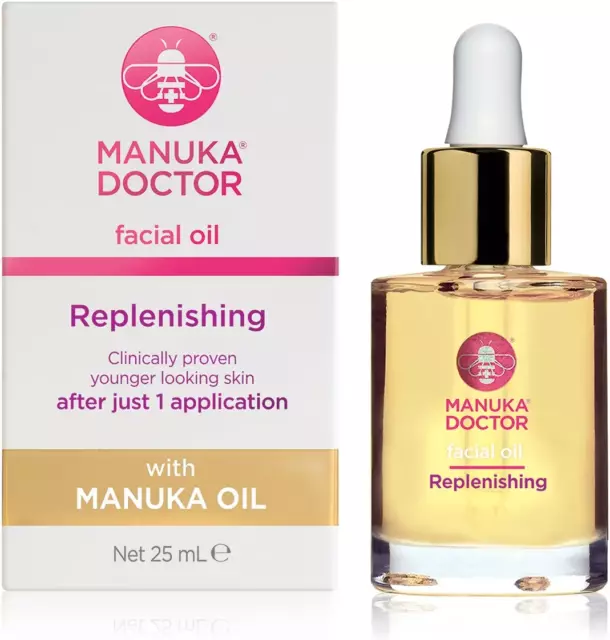 Manuka Doctor Replenishing Facial Oil 25ml Skin Anti-aging Wrinkle