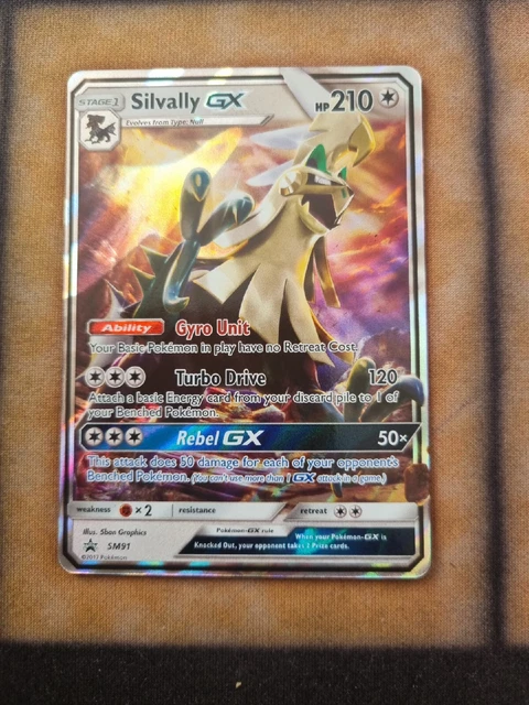 Silvally GX SM91 Ultra seltenes Pokemon TCG fast neuwertig