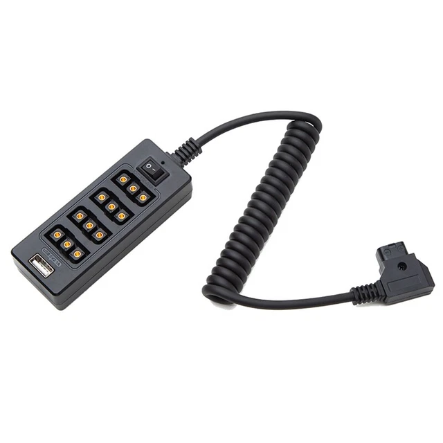 Câble Daisy Chain 1 Vers 6 – Alimentation 9V Pédales Guitare, 6 Sorties 30 Cm, Security-01
