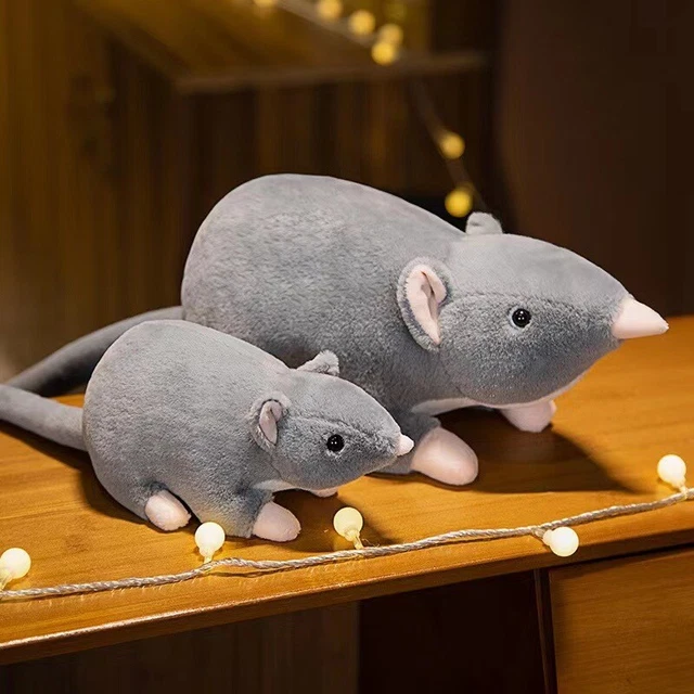 Grey mouse on sale stuffed animal