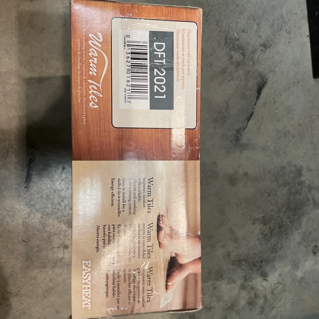 Easy Heat Warm Tiles DFT2021 (A Kit) Floor Warming System