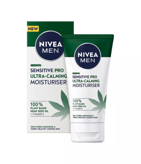 NIVEA MEN Sensitive Pro Ultra Calmante Crema Hidratante (75 ml) Cuidado Facial Diario