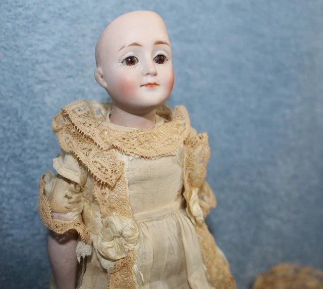 ANTIQUE~10" Doll~German~Porcelain Bisque~All Original~KESTNER GIBSON GIRL~BEAUTY 16
