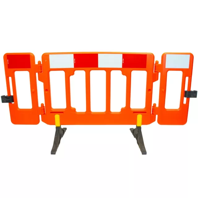 Chapter 8 Road Traffic Olympic Barrier 2 Metre Folding Ends Street Works Orange