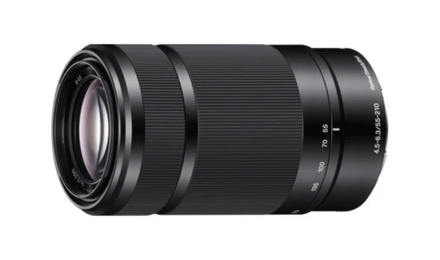 Sony SEL 55 mm - 210 mm F/4.5-6.3 E OSS für Sony - Schwarz