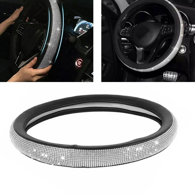 Coprivolante auto diamante cristallo scintillante SUV protezione ruote