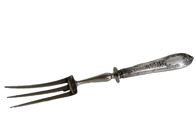 Puiforcat - feuillage - Service à Découper 3 Pcs - Argen