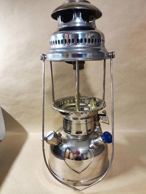 Lanterne Pression Petromax Vintage Allemande – Lampe à Kérosène 1920-1949