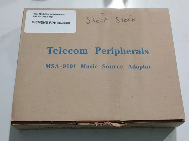 Telecom Peripherals MSA-9101 Music Source Adaptor