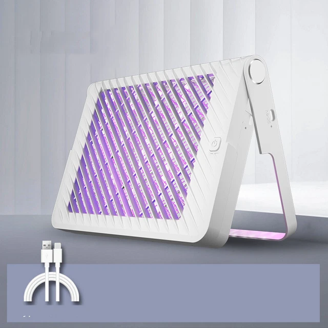 USB Household Rechargeable Electric Shock Two-in-one Mosquito Killer Lamp