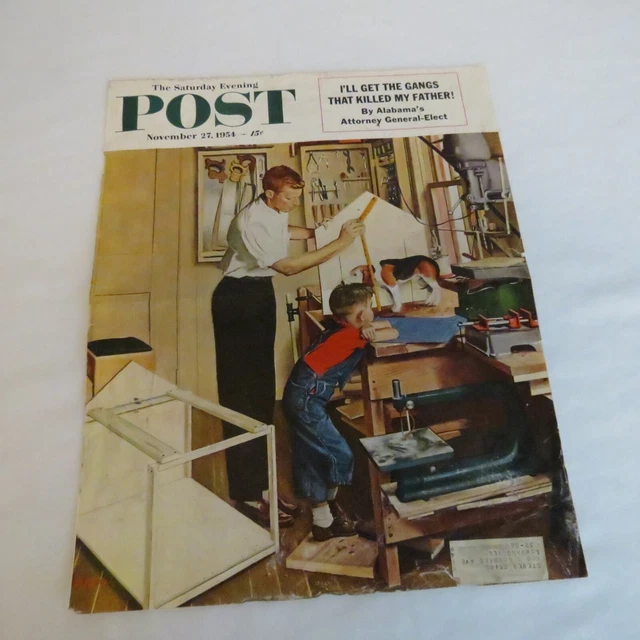 George Hughes Artist Illustration Magazine Clipping SEP Nov 27,1954 Doghouse