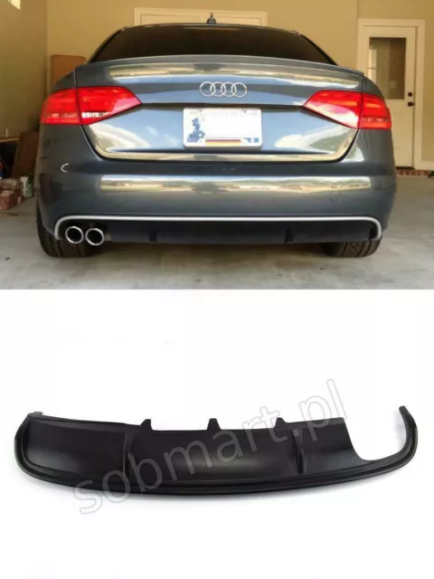 Audi A4 B8 2007-2012 Sedan/Avant non s-line PARAURTI DIFFUSORE POSTERIORE