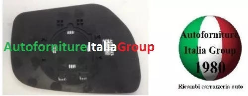 Piastra Specchio Retrovisore C/Vetro Destro Dx Termico Per Renault Koleos 11>