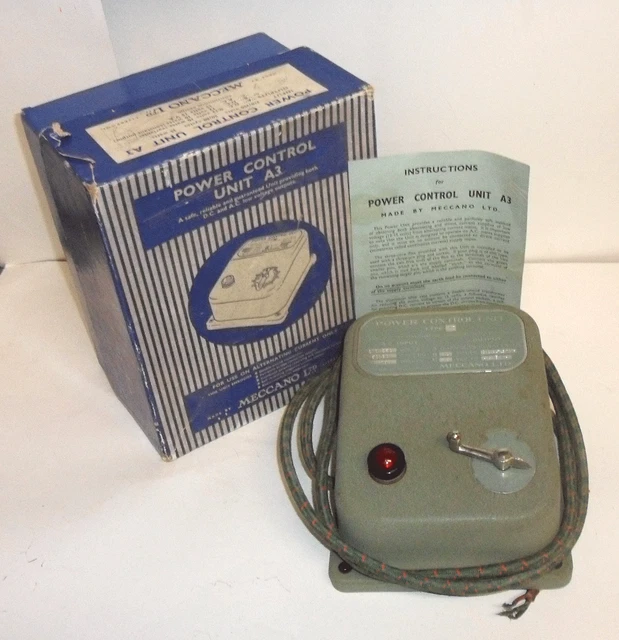 MECCANO HORNBY DUBLO A3 Power Control Unit & T15 Safety Transformer