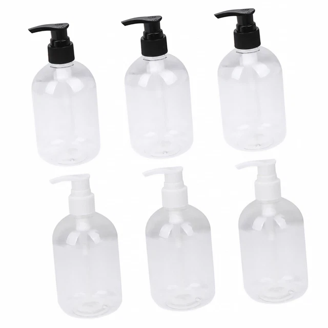 12 Flacons Pompe Transparents 50/100ml - Avec Entonnoirs Et Étiquettes - Pour Cosmétiques, Voyage