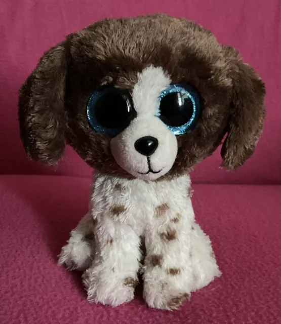 Ty Beanie Boos Muddles Spaniel Dog Brown Cream Spotty Soft Plush Toy 6” 2021