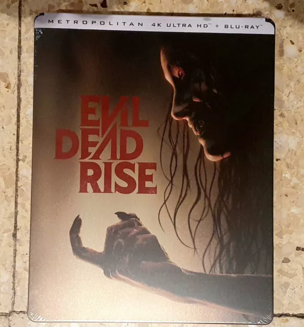 Evil Dead Rise 4K UHD + Blu-ray Steelbook Édition Limitée