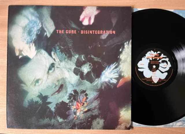 THE CURE Disintegration - 1st UK Press FIXH14 A-1U B-1 Vinyl LP Fiction 1989