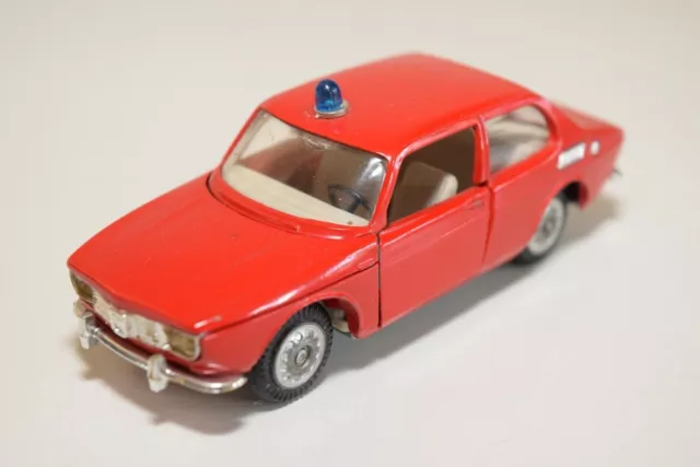 Tt 1:43 Tekno Denmark 837 Saab 99 Fire Car Red Near Mint Condition Rare!!!