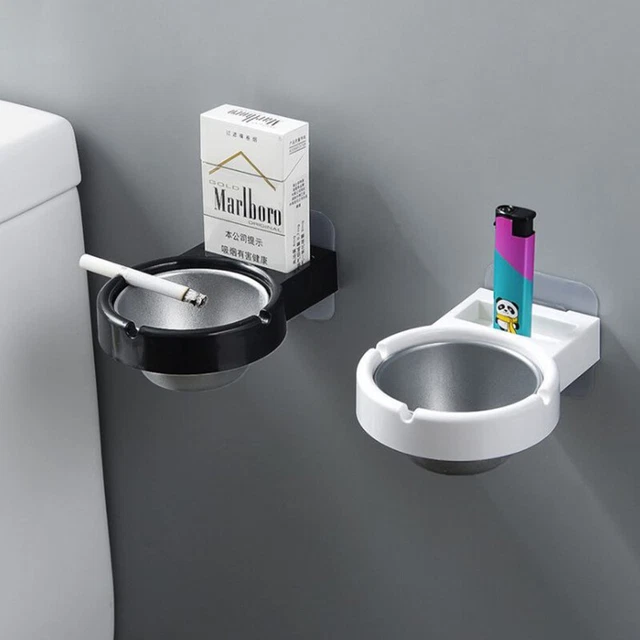Portafumi portatili da parete in acciaio inox portafumi tascabile per *t~