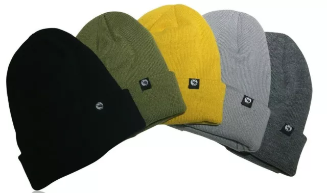 Herren Damen Mütze Beanie Strickmütze Wintermütze Warm Thermo gefüttert fleece