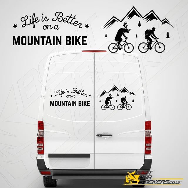 Kit 1 Adesivo Stickers Per Camper DORMIRE IN CAMPER NATURA FORTESTA -caravan Roulotte- Accessori Decal Scegli Colore Cod.1824 (070 NERO, Cm 75 X 56 - Foto 8