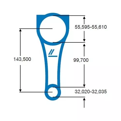 IPSA Pleuel für RENAULT CO002300 2