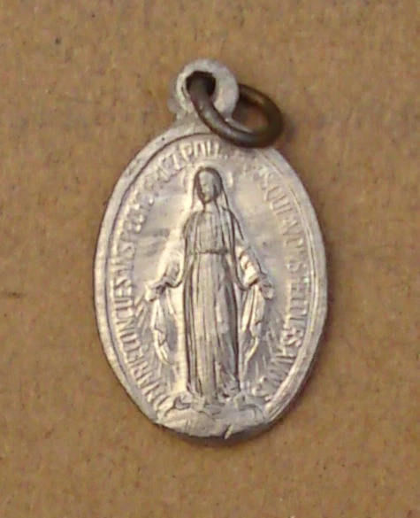 ALTES PILGER MEDAILLON - Muttergottes - Maria ohne Sünde empfangen ...