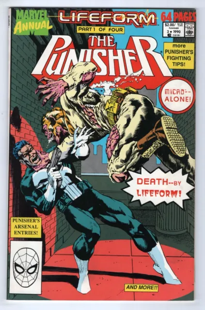 The Punisher Annual  #3    (Marvel 1987) Vf-Nm